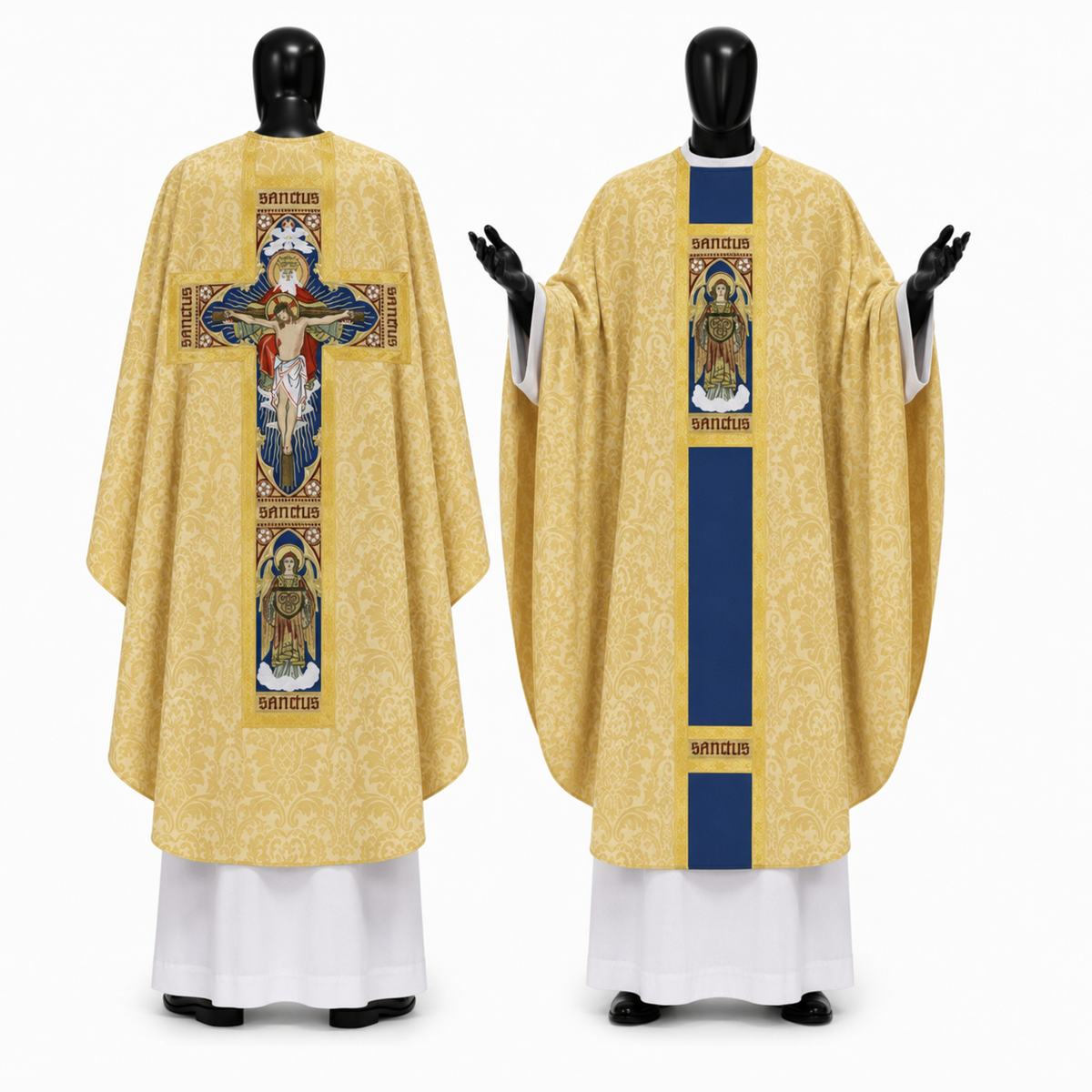 Gotisches Messgewand, Gold