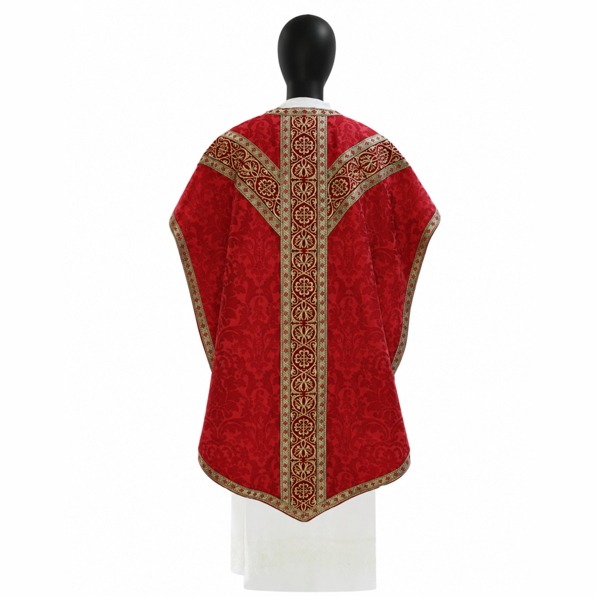 Pugin-Kasel Rot