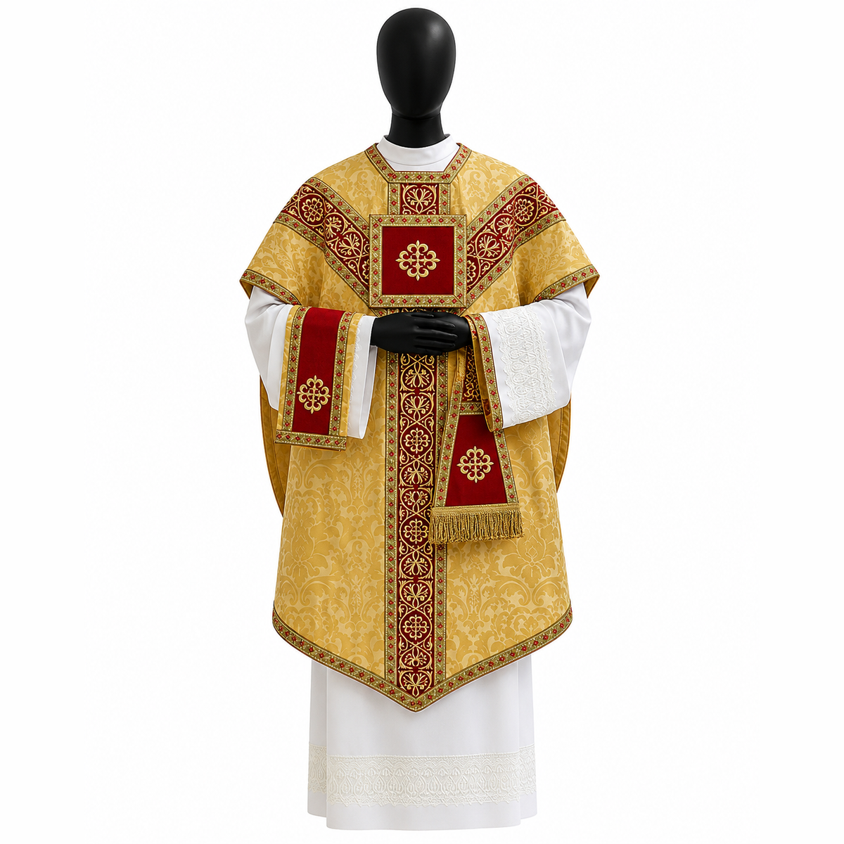 Pugin-Stil Kasel Gold