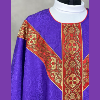 Kasel semi-gotisch Violett