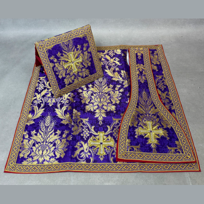 Römische Kasel violett