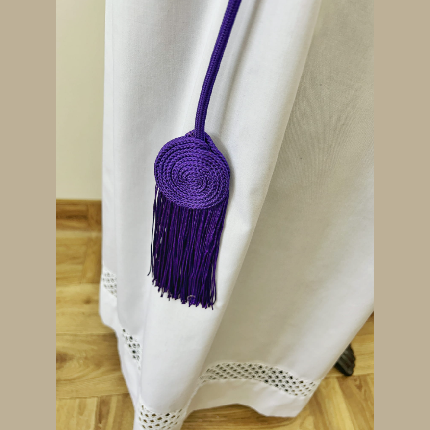 Zingulum violett mit rundem Abschluss. CG01-011
