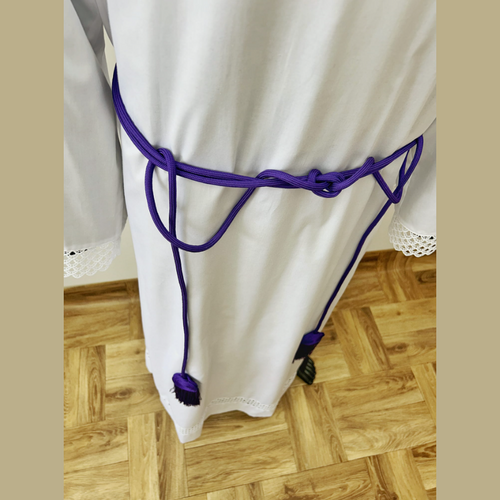 Zingulum violett mit rundem Abschluss. CG01-011