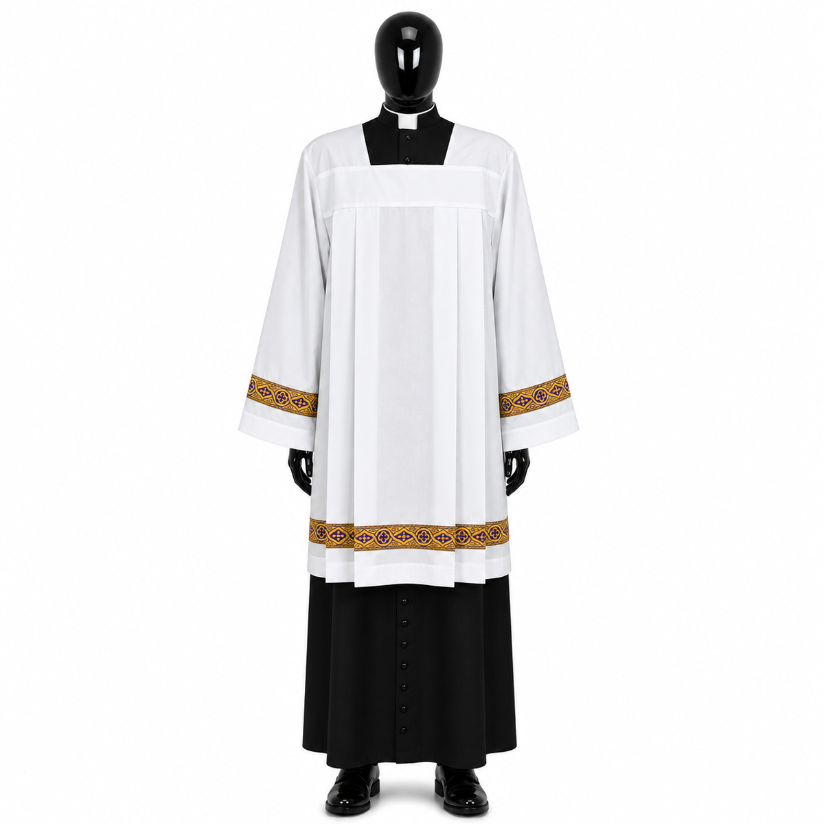 Komża mit gold-violettem Band KM01-003