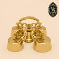 Fünftönige große liturgische Glocke aus poliertem Messing – DSCM-002