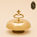 Messinggong, einzeln, 30 cm, mit Klöppel – GSCM-005