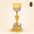 Liturgischer Kelch „Drei göttliche Tugenden“ – Kopie aus Rom 1844 – KLBIK-001