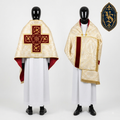 Liturgischer Schleier mit gesticktem IHS-Kreuz – WLKRB-015