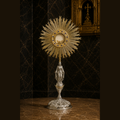Monstranz "Stella Mariae" mit Marienbild, Höhe 80 cm, SCM-009