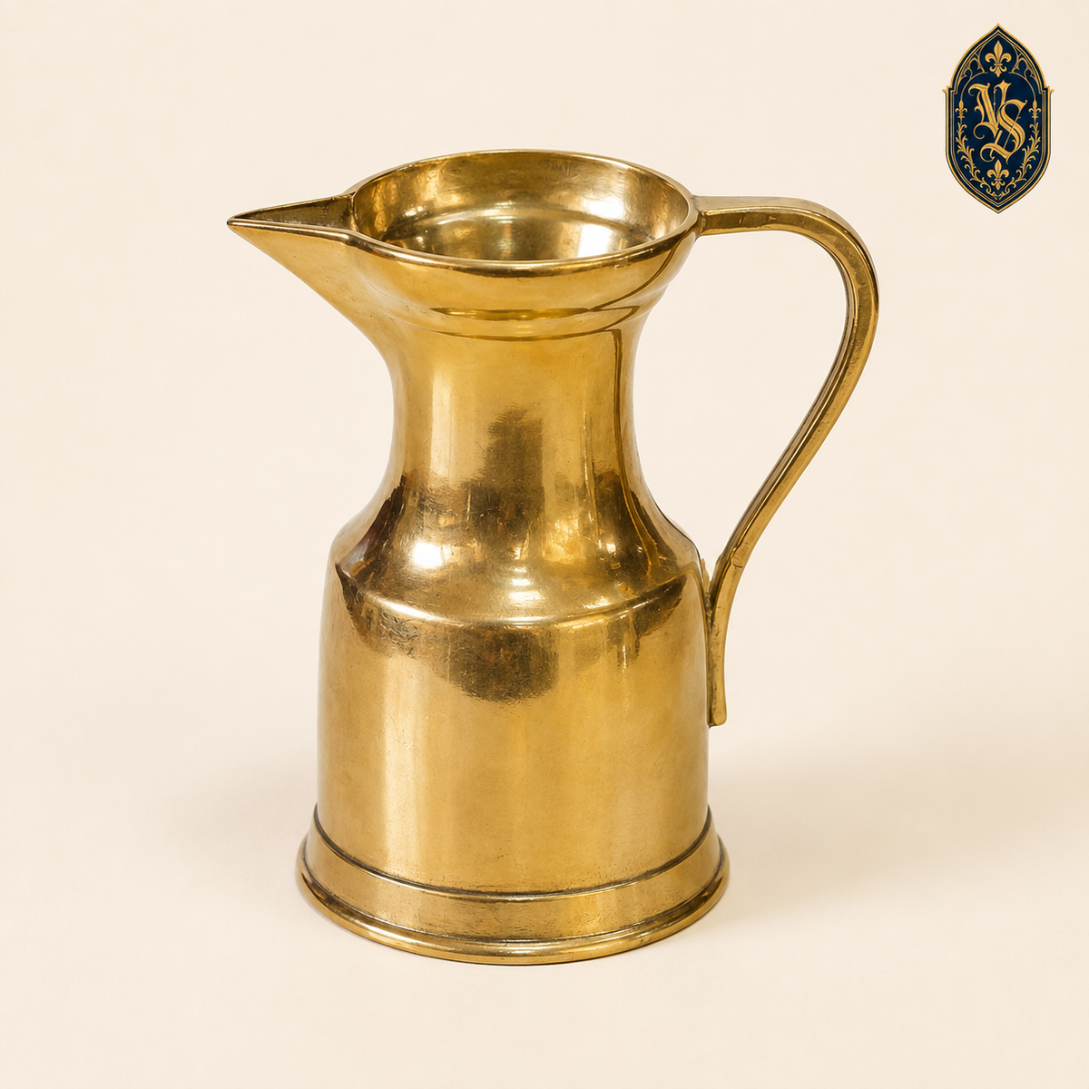 Lavabo-Kanne aus Messing 16 cm – LVSCM-002