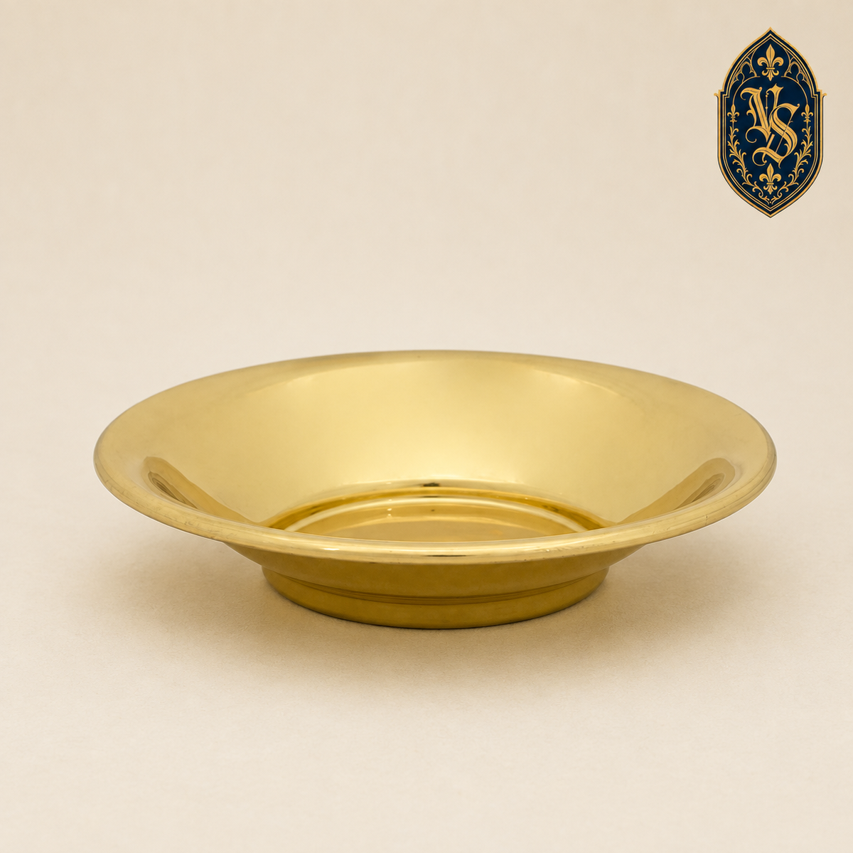 Lavabo-Tablett aus Messing 16 cm – LVSCM-004