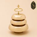Gong aus Messing, dreifach 32/25/22 cm mit Klöppel – GSCM-003